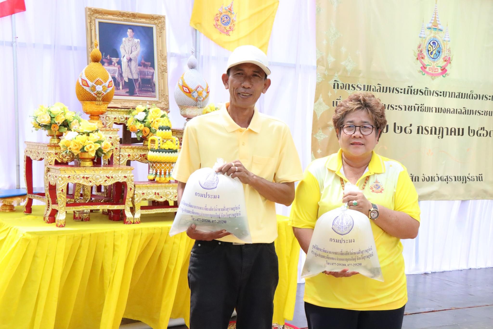 กิจกรรมเฉลิมพระเกียรติ (ปล่อยพันธ์ปูม้า จำนวน 100,000 ตัว)